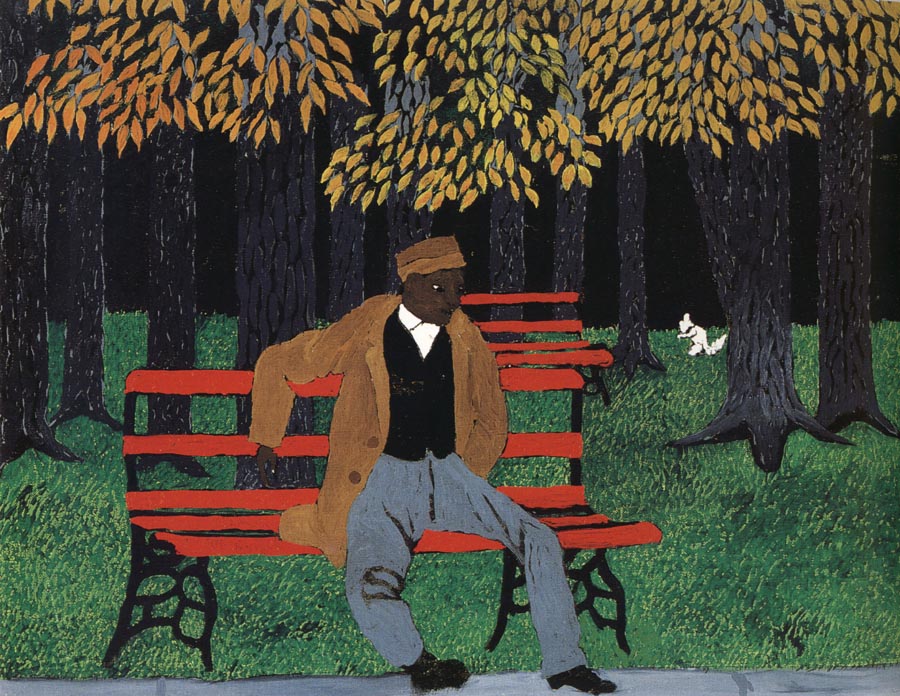 Man on a Bench